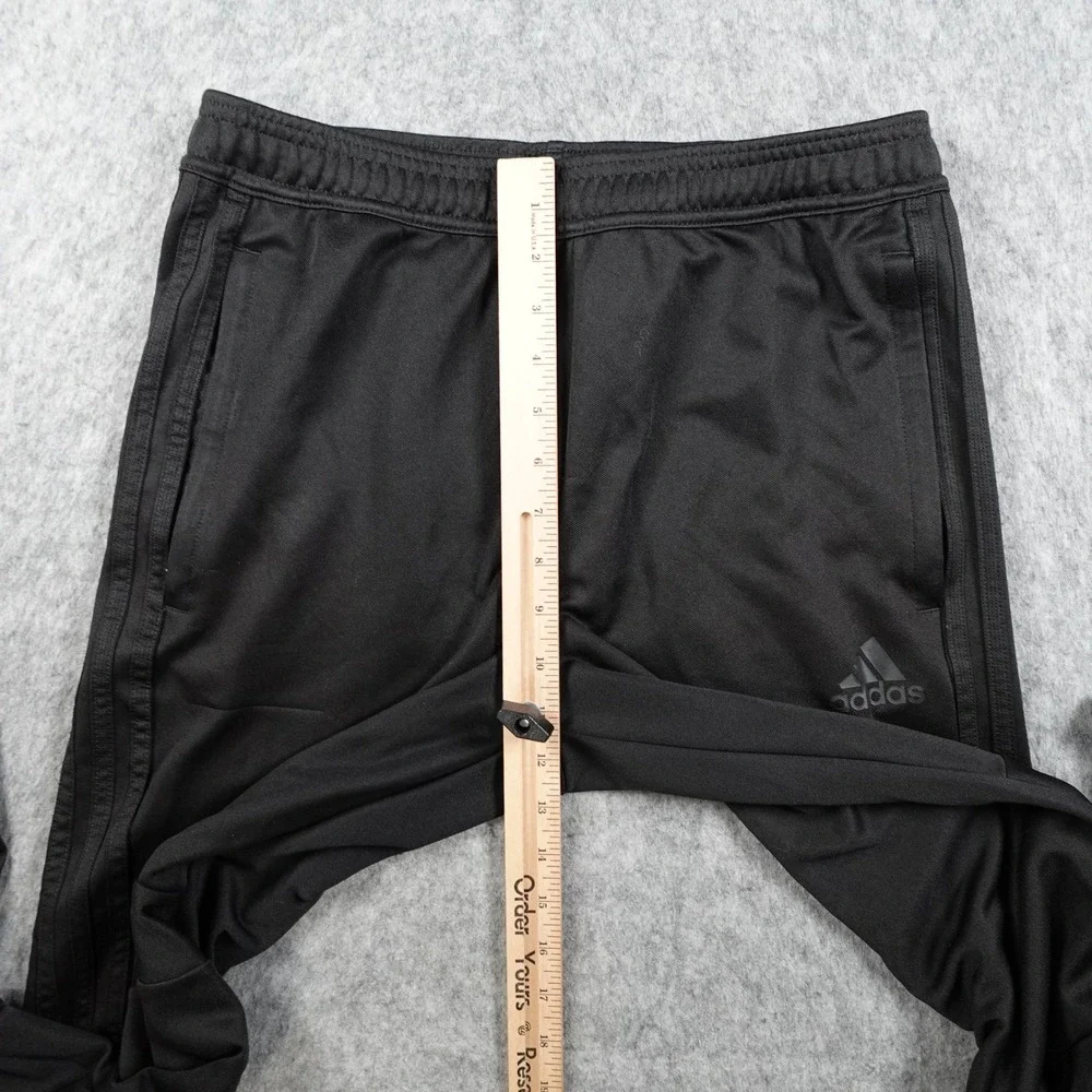 Adidas Pants Men Medium Black Tiro 19 Training Tapered Ankle Zip Track DZ8765